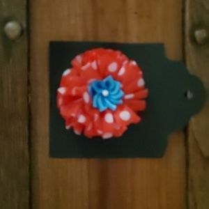 Girls red,white and blue hair accessorie.